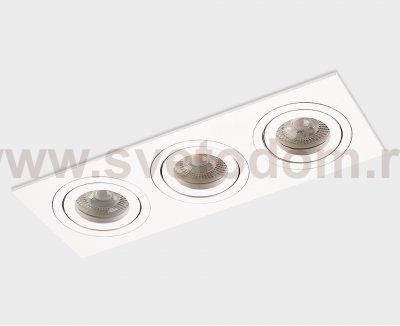 SAG303-4.413 white/white светильник встраиваемый Italline
