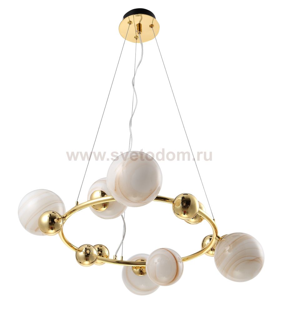 Светильник Crystal lux SALVADORE SP6H GOLD