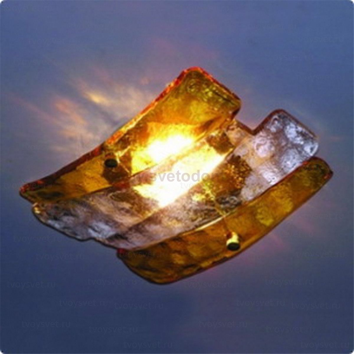 Светильник встраиваемый кристалл SC531 Gold Helio Light