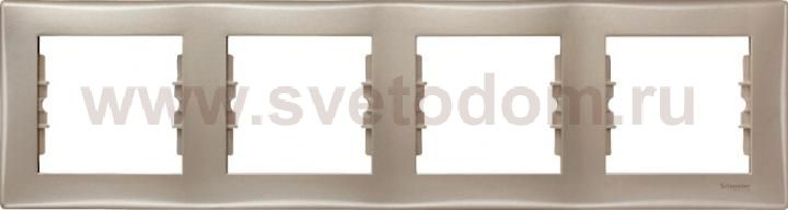 SE Sedna Титан Рамка 4-я горизонтальная (SDN5800768)