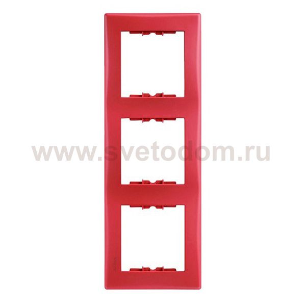 SE Sedna Красный Рамка 3-я вертикальная (SDN5801341)