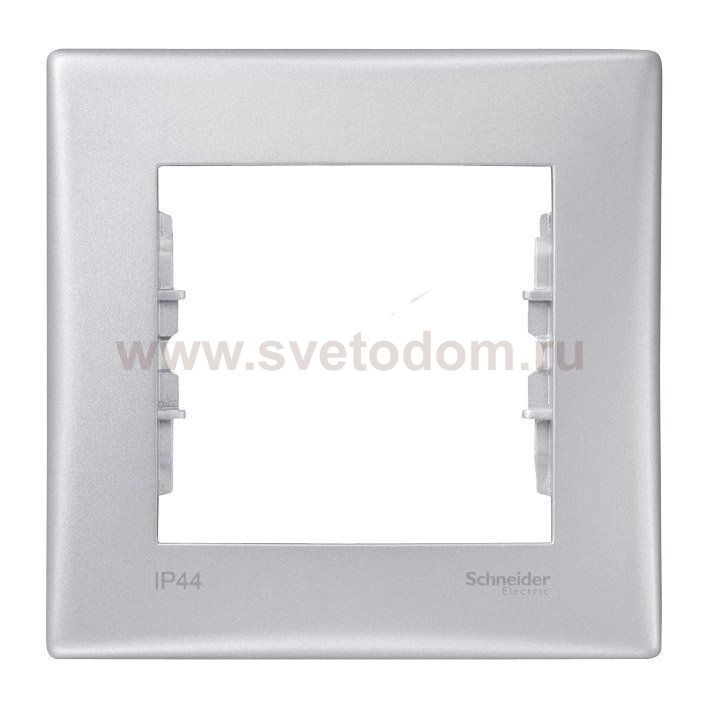 SE Sedna Алюминий Рамка 1-я IP44 (SDN5810160)