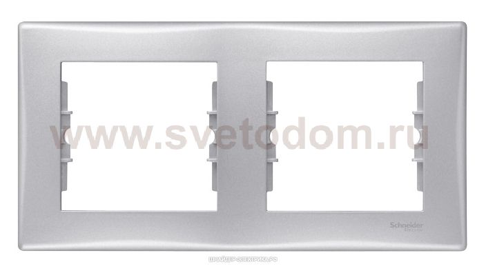 SE Sedna Алюминий Рамка 2-я горизонтальная (SDN5800360)