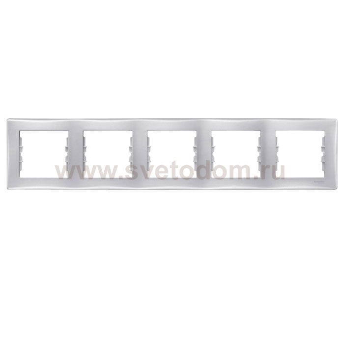 SE Sedna Алюминий Рамка 5-я горизонтальная (SDN5800960)
