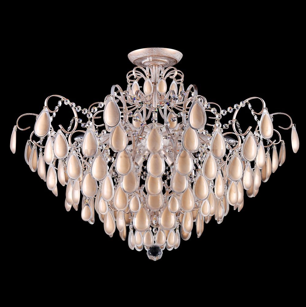 Светильник потолочный Crystal Lux SEVILIA PL9 GOLD (2940/109)