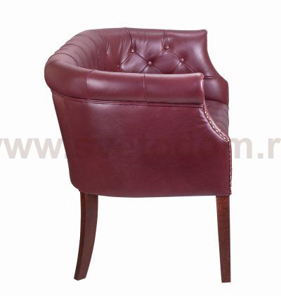Диван Grace Sofa Leather MAK interior SF-1200-LR Бордовый