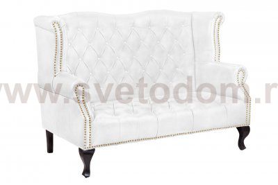 Кожаный дизайнерский диван Royal Sofa White MAK interior SF-2000-LWH Белый
