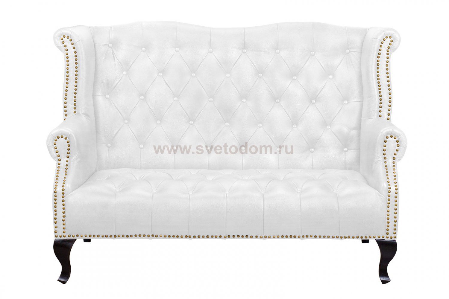 Кожаный дизайнерский диван Royal Sofa White MAK interior SF-2000-LWH Белый