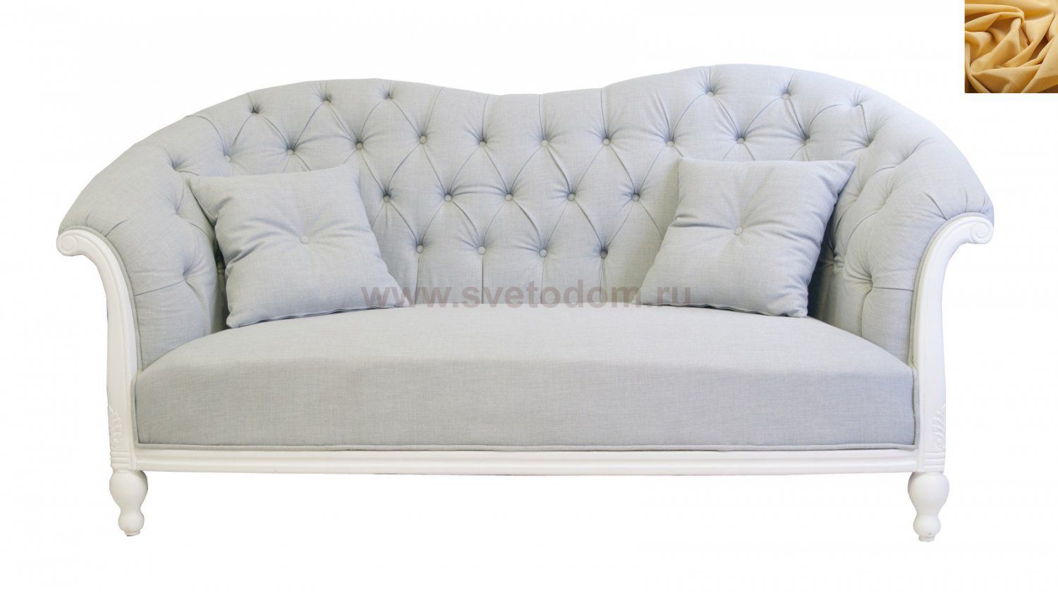 Диван Velina MAK interior SF-2948-yellow Желтый