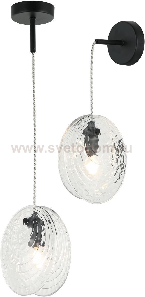 Светильник подвесной настенный Stilfort 2183/02/01PW серия Aura