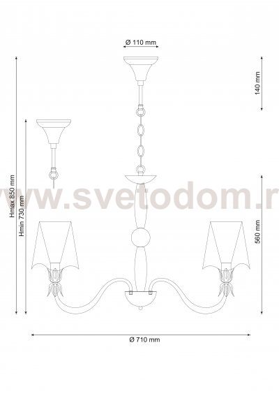 Люстра Lucia Tucci SIENA 102.3