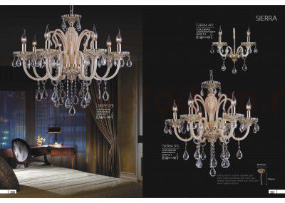 Люстра Crystal Lux SIERRA SP8 (2960/308)