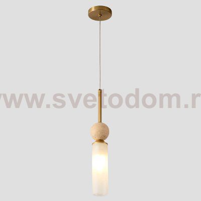 Светильник подвесной Crystal Lux SIMPLY SP1 BRASS