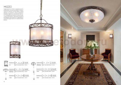 Светильник настенный бра St luce SL244.201.01 MEZZO