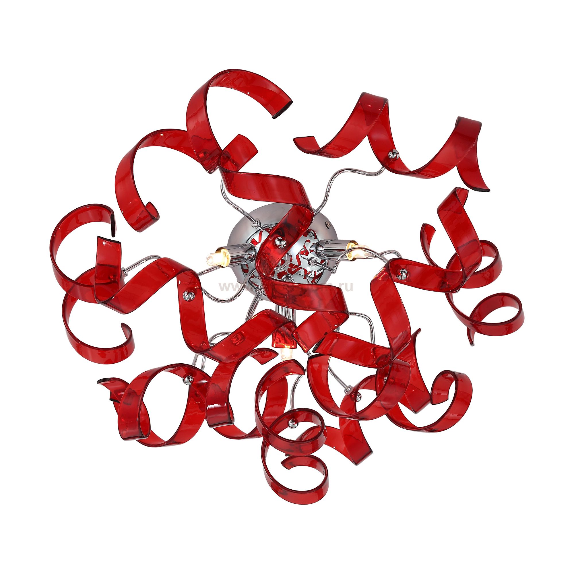 Люстра красная St luce SL452.602.03 Segreto