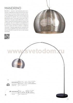 Светильник подвесной St luce SL512.003.03 MANDRINO
