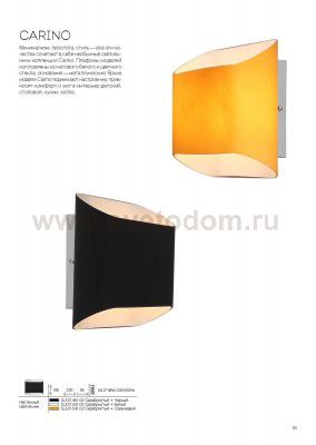 Светильник настенный St luce SL537.501.02 CARINO