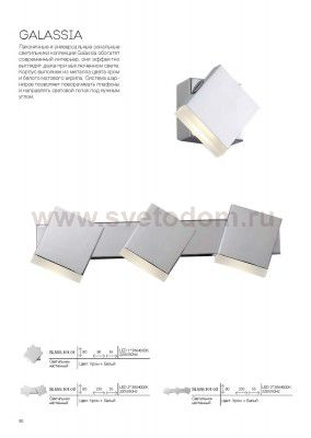 Светильник настенный St luce SL555.101.01 GALASSIA