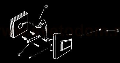 Светильник настенный St luce SL585.011.01 TRINA