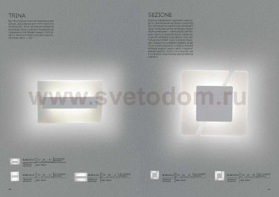 Светильник настенный St luce SL594.501.01 SEZIONE