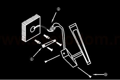 Светильник настенный St luce SL586.101.01 FUSTO