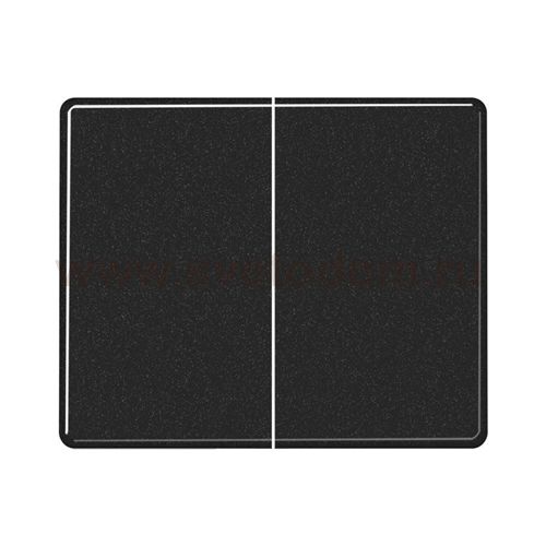 JUNG SL 500 Черный Клавиша 2-я (SL595SW)