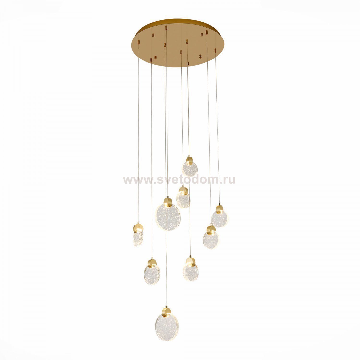 Светильник подвесной St luce SL6104.203.09 Montecelio
