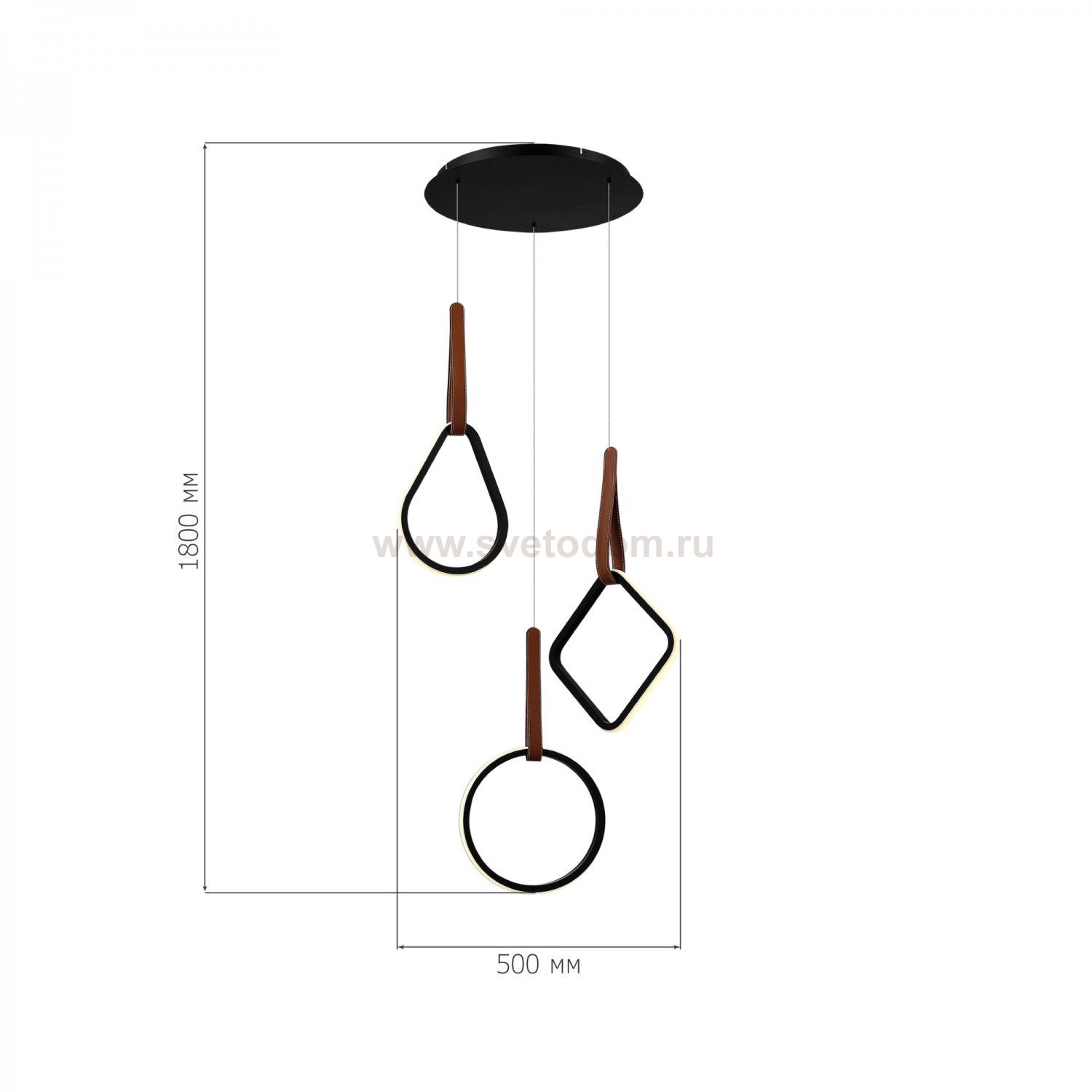 Светильник  светодиодный St luce SL6131.403.36 SHAPE