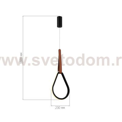 Светильник  светодиодный St luce SL6131.413.12 SHAPE