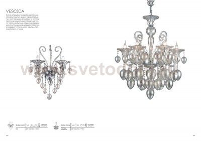 Светильник настенный бра St luce SL636.201.02 VESCICA