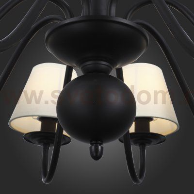 Люстра подвесная St luce SL684.403.08 NERO