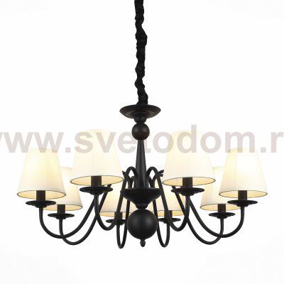 Люстра подвесная St luce SL684.403.08 NERO