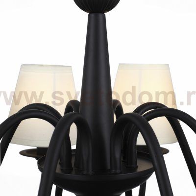 Люстра подвесная St luce SL684.403.08 NERO