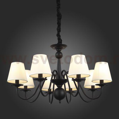 Люстра подвесная St luce SL684.403.08 NERO