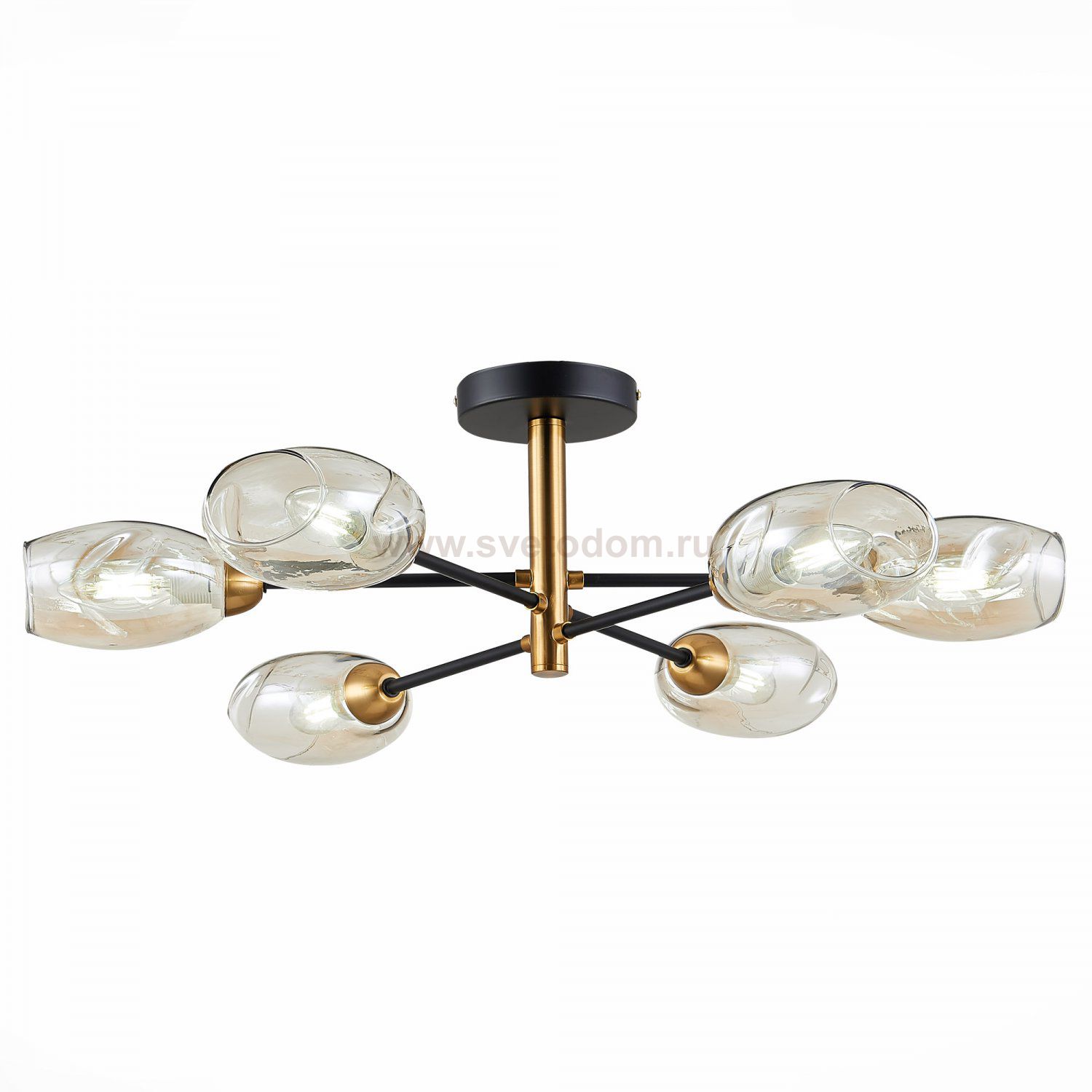 Люстра потолочная St luce SLE155502-06 GLOA