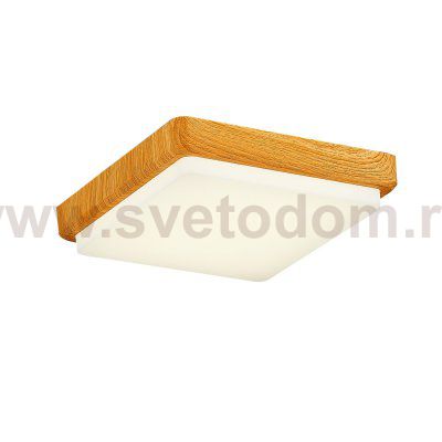 Светильник потолочный светодиодный 20Вт St luce SLE200202-01 TADDIO под дерево