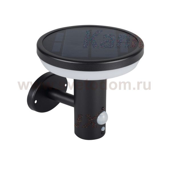 Светильник фасадный на солнечной батарее Kanlux SOLCA O PV EL-B  (25771)