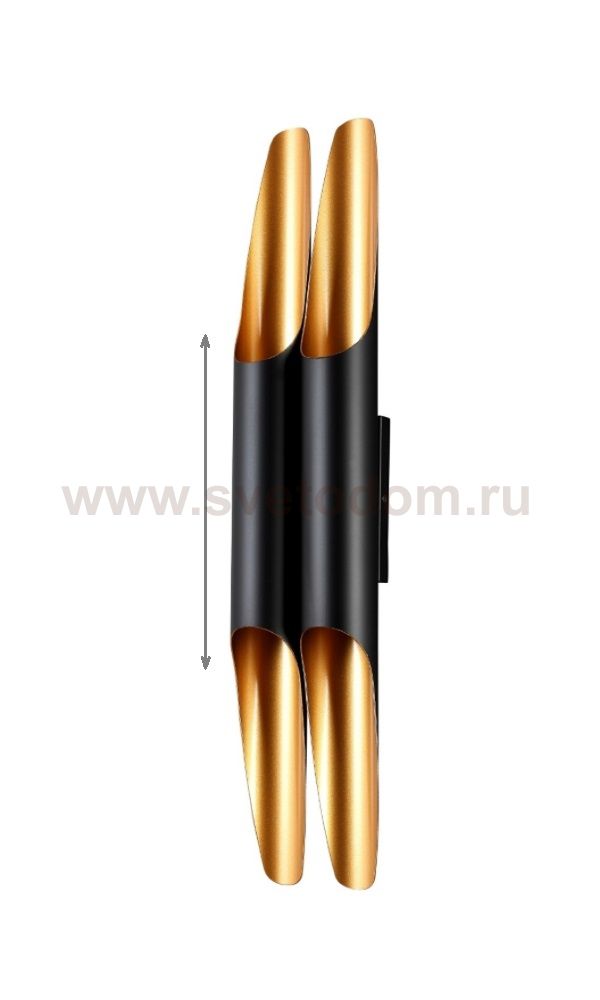 Бра Crystal Lux SONATA AP4 BL