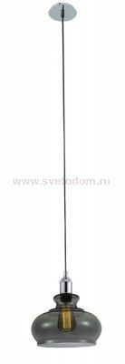 Светильник подвесной Crystal Lux SONNETTE SP1 SMOKE (3041/201)