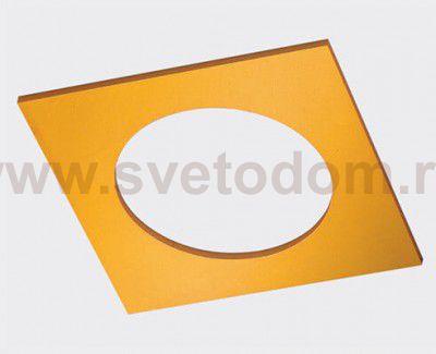 SP 01 matt gold одинарная рамка Italline