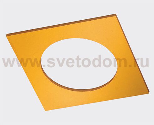 SP 01 matt gold одинарная рамка Italline