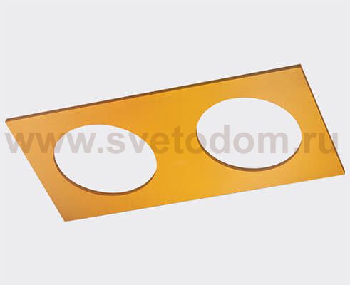 SP 02 matt gold двойная рамка Italline