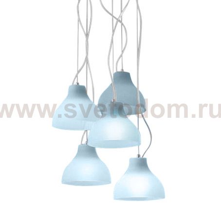 Подвесной светильник Vistosi SP NOUR 5 AC NI