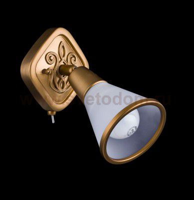 Светильник поворотный спот Maytoni SP008-CW-01-G Luther