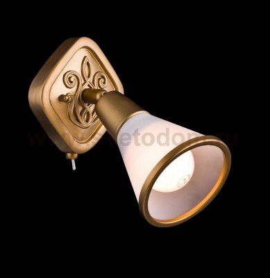 Светильник поворотный спот Maytoni SP008-CW-01-G Luther