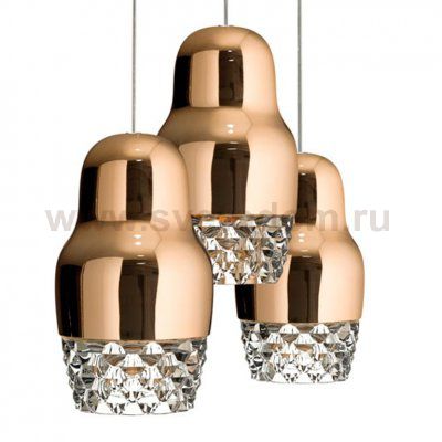 Подвесной светильник Axo Light SPFEDOR3BRBCGU1 Fedora