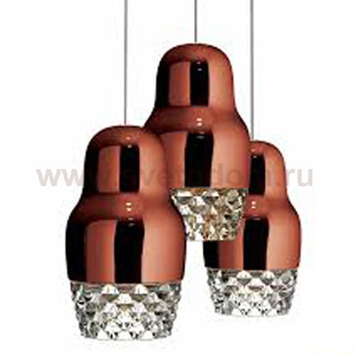 Подвесной светильник Axo Light SPFEDOR3BRBCGU1 Fedora