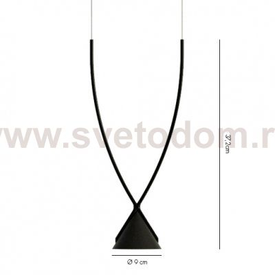 Подвесной светильник Jewel 1 black