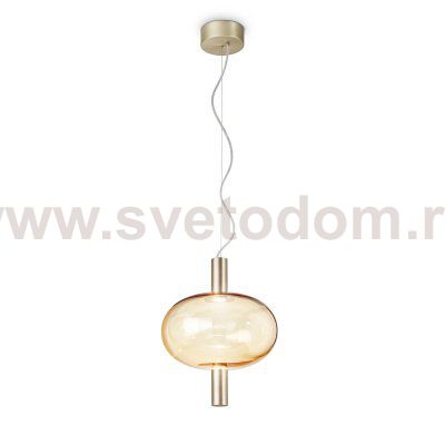 Подвесной светильник Riflesso SP 1 amber/gold Vistosi