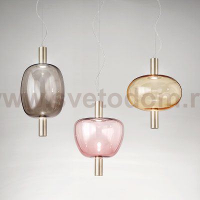 Подвесной светильник Riflesso SP 1 amber/gold Vistosi
